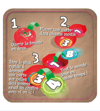Tomato, un jeu d’observation et de rapidité qui fait appel au calcul mental basique